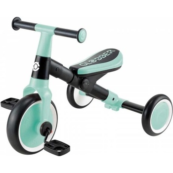 Globber Детска триколка Globber Learning Trike 2 в 1 - ментово зелена