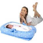 Sevibaby Легло за новородено Цвят СИНИ ЗВЕЗДИ (274-1)