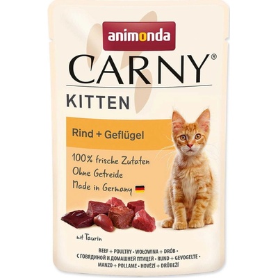 Animonda Carny Kitten hydinový koktejl 85 g