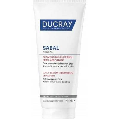 Ducray Argeal šampon pro mastné vlasy Sebum-absorbing Treatment Shampoo Frequent Use Greasy Hair 200 ml