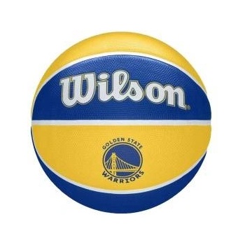 Wilson Баскетболна Топка Wilson NBA Team Tribute Warriors Син 7 Естествен каучук (Размер 7)