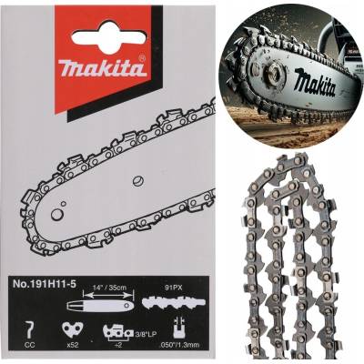 Makita pilový řetěz 35cm 1,3mm .050" 3/8" LP 52čl 191H11-5