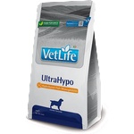 Vet Life UltraHypo - специализирана храна за кучета, предназначена за хранителни алергии и непоносимости