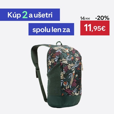 Quechua Arpenaz 100 kvetovaný vzor 10 l