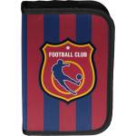 PASO Ученически несесер Paso Football Club Stripes - 1 цип и 2 крила (PP26FT-P001BW)