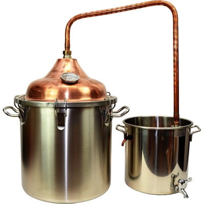 PH Konyha Destilační souprava 92 l Copper Inox Premium IK55008 – Zboží Dáma