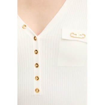 Elisabetta Franchi Рокля с коприна Elisabetta Franchi (AM10B56E2)