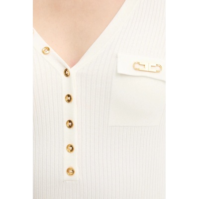 Elisabetta Franchi Рокля с коприна Elisabetta Franchi (AM10B56E2)