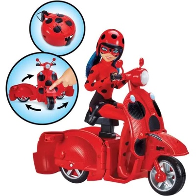 MIRACULOUS Калинката и Котарака Трансформиращ се Скутер с Калинка 50668Е4 х4 (8393)