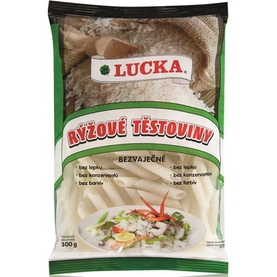 Lucka Rýžové těstoviny Penne 300 g