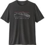 Patagonia Мъжка спортна тениска Patagonia Cap Cool Trail Shirt Stratapeaks Sport shirt - Ink Black - размер XL (216-7995-0215)