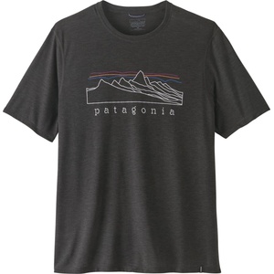Patagonia Мъжка спортна тениска Patagonia Cap Cool Trail Shirt Stratapeaks Sport shirt - Ink Black - размер XL (216-7995-0215)
