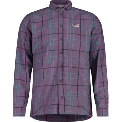Maloja Мъжка риза с копчета Maloja AllanM. 1/1 Shirt - Stormy Lilac Check (033-3276-0212)