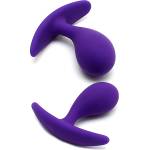 Rimba Copenhagen - комплект анални плъгове (лилав, 2 бр. ) - lovesexshop