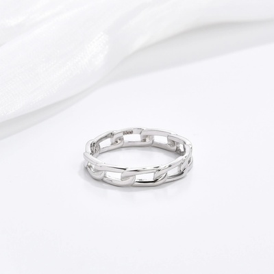 Jan Kos jewellery Stříbrný prsten bez osazení MHT 2984 SN