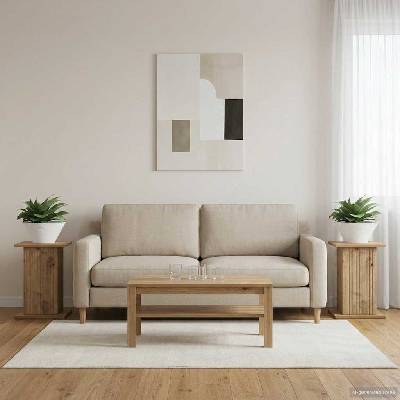 vidaXL Стойка за растения 2 бр. Дъб артизан 30, 5 x 30 x 43 см (899815)