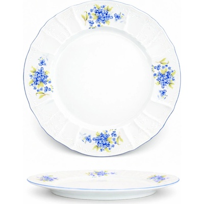 Thun 1794 Bernadotte plytký tanier nezábudka 250 mm