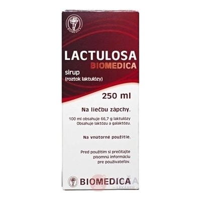Lactulosa Biomedica sir.1 x 250 ml 50%