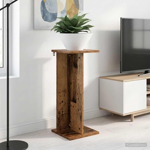 vidaXL Стойка за растения Старо дърво 25 x 25, 5 x 60, 5 см (899670)