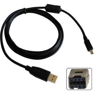 Logo 31179 USB 2.0, USB A M-8 pin M, 1,8m, černý