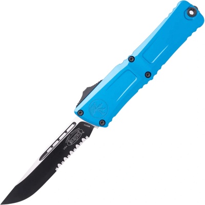 Microtech Combat Troodon S/E Gen III Blue Partial Serrated 1143-2BL