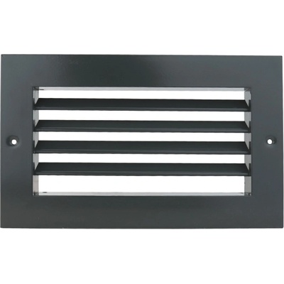 Dalap GMAS kovovás nastavitelnou žaluzií 500 x 200 mm šedá