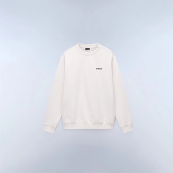 Napapijri Блуза Napapijri Mens Small Box Cotton Crew Sweatshirt - Beige Dimity