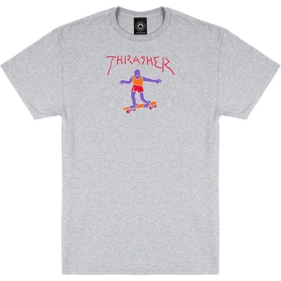 Thrasher GONZ FILL TEE Ash Grey