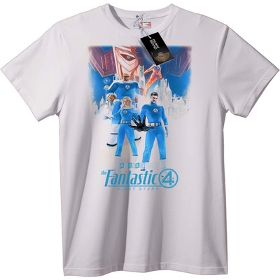 NOONEBRAND Тениска Fantastic 4 Първи Стъпки - 3XL, White