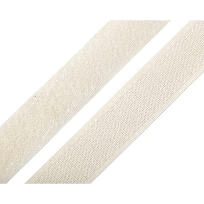 TextilCentrum.cz Stoklasa Suchý zip háček + plyš 740843/031 ecru, šířka 2cm (v metráži)