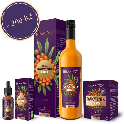 Himalyo SE Rakytník original 100% džus Bio 0,75 l – Zboží Dáma