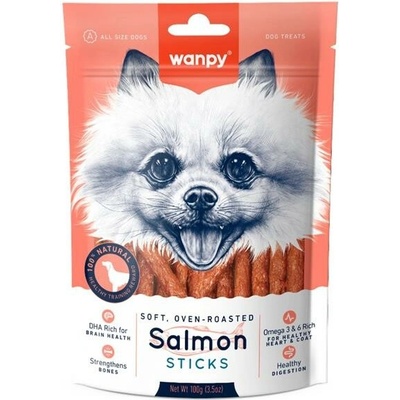 Wanpy Dog Salmon Sticks 100 g