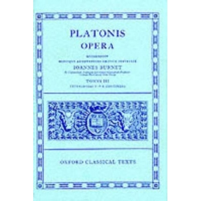 Plato Opera Vol. III | Plato