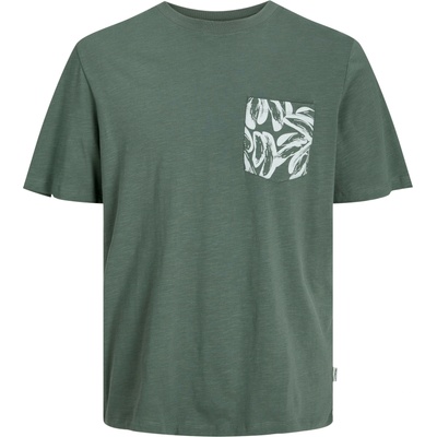 JACK & JONES Тениска 'Lafeyette' зелено, размер XL