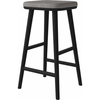 Bolia Flor 66cm black stained olied oak + baize grey