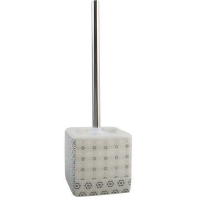 MSV WC štětka EVORA s keramickou nádobou bílá 142804