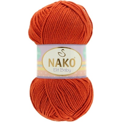 Nako Elit Baby 3411 tekvicovo oranžová