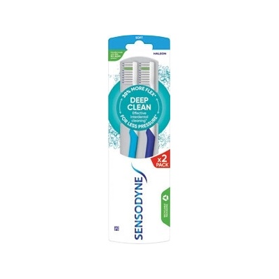 Sensodyne Zubná kefka Deep Clean Soft 2 ks