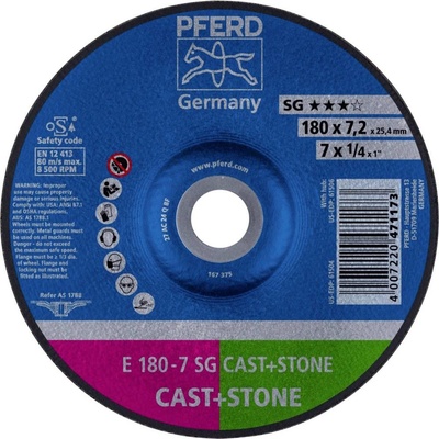 Pferd Brúsny kotúč lomený 180 x 22.23 mm 62917625 10 ks