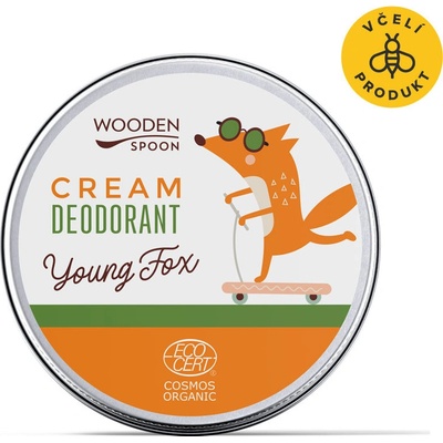 WoodenSpoon Young fox přírodní krémový deodorant 60 ml