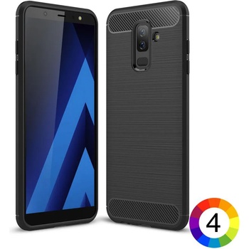 Image 1 of Samsung Galaxy A6 + (2018) Carbon Fiber Калъф и Протектор