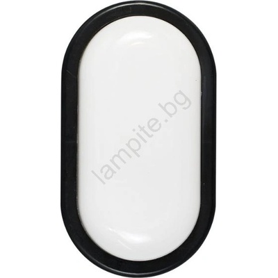 PANLUX Led външна стенна лампа led/12w/230v ip54 черна (px0409)