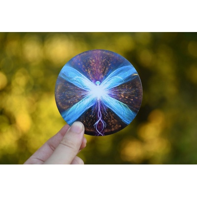 Transformace života- kulatá magnetka