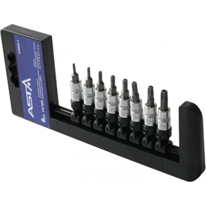 ASTA TOOLS Комплект битове торкс с 1/4" отвор 8 бр 37 мм 12707 (bit set-8 1/4'' t)