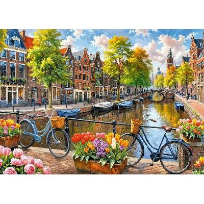 Cherry Pazzi Amsterdam a tulipány 1000 dílků