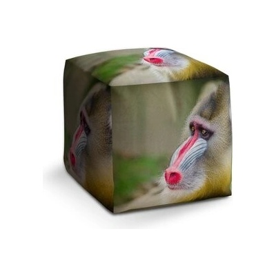 Sablio Taburet Cube Mandril: 40x40x40 cm