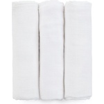 Petite&Mars Moussy пелени от плат Total White 68 x 68 cm 3 бр