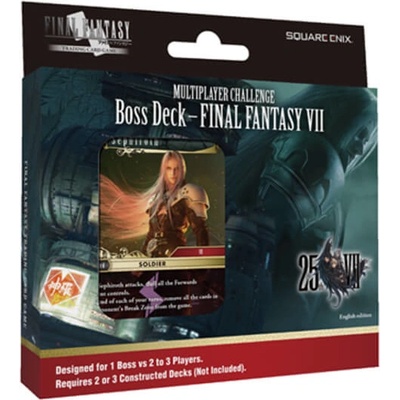 Square Enix Final Fantasy TCG VII Multiplayer Challenge Boss Deck 25th Anniversary