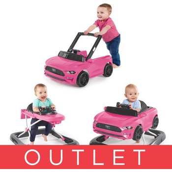 Bright Starts 3v1 Ford Mustang růžová