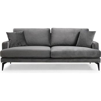 Hanah Home Сив диван 205 см Papira - Balcab Home (560ARE1309)